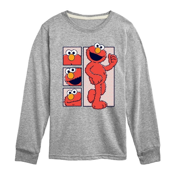 Sesame Street - Elmo Graphic - Toddler and Youth Long Sleeve T-Shirt