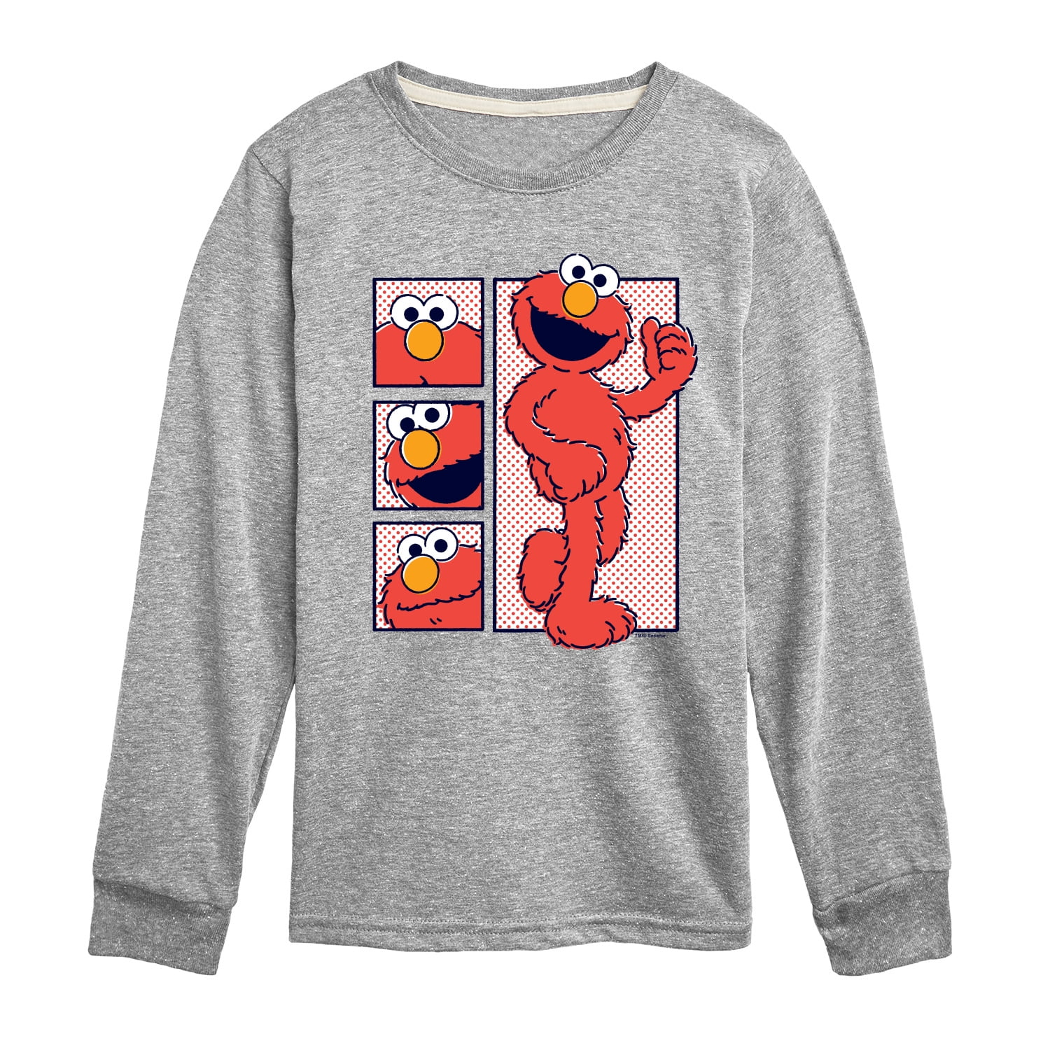 Sesame Street - Elmo Graphic - Toddler and Youth Long Sleeve T-Shirt