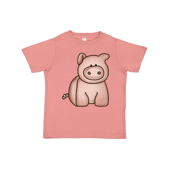 Inktastic Cute Little Pig Boys or Girls Toddler T-Shirt