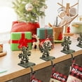 thumbnail image 5 of 4 Pieces Snowflake Christmas Stocking Holder Christmas Hooks Skid Mantel Hooks Hanger for Fireplace Free Standing Christmas Decorations$$Home Decor, Kitchen, & Other, 5 of 9