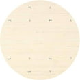 thumbnail image 1 of Ahgly Company Tapis Rond Contemporain Lavable en Machine Pêche Beige, 6 Pieds Rond, 1 of 7