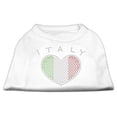 thumbnail image 1 of Chemises Italiennes en Strass Blanc M (12), 1 of 1