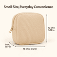 thumbnail image 6 of Period Pouches for Teen Girls, Sanitary Napkin Storage Bag, Portable Organizer for Women Girls, Discreet Travel Menstrual Pad Case with Zipper for School Office B, 6 of 8