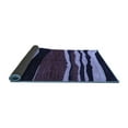 thumbnail image 2 of Ahgly Company Indoor Square Abstract Blue Modern Area Rugs, 3' Square, 2 of 4