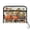 Truck Full of Pumpkins, variant on Accordion File Organizer with Zip Closure 13 Pockets Expanding File Folder Letter A4 Paper Document Organizer for Home Office Dog Holding A Rose