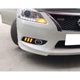 thumbnail image 6 of Exact Fit White/Amber Switchback LED Daytime Running Light Kit w/Sequential Flash Turn Signal Feature For 2013-2015 Nissan Sentra, 6 of 9