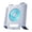 grey, variant on 2-in-1 Aluminum Laptop Cooling Stand, Quiet Fan Notebook Cooler & Desk Fan for 15.9 Inch Laptops Tablets