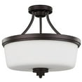 thumbnail image 1 of Canarm ISF286A03ORB 3 Light Jackson SemiFlush Semi Flush Ceiling Light, Oil Rubbed Bronze, 1 of 1