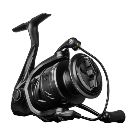 M1 Spinning Reel Freshwater Fishing Reels 9+1 Ball Bearings 26.5lbs Max Drag 5.2:1 Gear Ratio Graphite Frame Cnc Aluminum Spool 500 To 5000 Series Handle Interchangeable