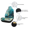 thumbnail image 6 of Sikiie Abstract Ocean Currents Car Seat Covers 2PCs Front Car Seat Covers Universal fit for Most Cars SUVs and Trucks-2 PCS, 6 of 9