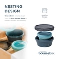 thumbnail image 3 of Contenedor de almacenamiento de alimentos U Konserve BounceBox Platinum Silicone, 3 of 9