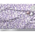 thumbnail image 2 of Soimoi Rayon Fabric Leaves & Floral Block Print Sewing Fabric Yard 56 Inch Wide, 2 of 3