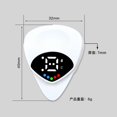 thumbnail image 3 of 2 In 1 Guitar Tuner and Guitar Pick, Guitar Pick Plectrum with 12 Equal Temperaments Musical Note, Digital Guitar Pick with LED Screen Display, Efficient Tuning, 0.6mm Thickness, Guitars Gifts (1pcs), 3 of 7