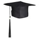 thumbnail image 1 of KAKOWELY Birrete ajustable con borlas para graduación, accesorio fotográfico para ceremonia de graduación (negro), 1 of 4