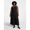 thumbnail image 2 of Terra & Sky Women's Plus Size Tiered Maxi Skirt, Sizes 0X-5X, 2 of 5