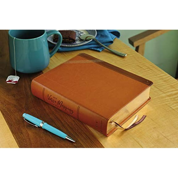 Pre-Owned Niv, Verse Mapping Bible, Leathersoft, Brown, Comfort Print: Find Connections in Scripture Using a Unique 5-Step Process (Unknown) 0310454573 9780310454571