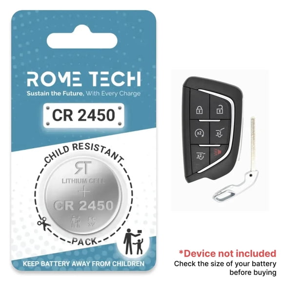 Replacement Battery for Key Fob - Cadillac Escalade 2021-2022 - 2 Pack
