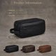 thumbnail image 4 of Neceser de aseo colgante para hombre, gran capacidad, kit de viaje para baño y viaje, bolsa de afeitar impermeable, almacenamiento multicompartimento, artículos esenciales para aseo de baño, 4 of 4