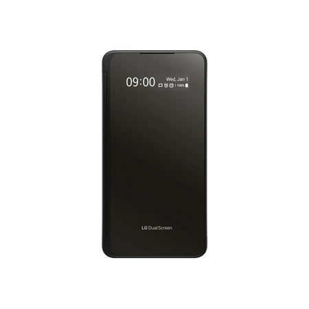 LG G8X ThinQ DualScreen - 4G smartphone - RAM 6 GB / Internal Memory 128 GB - microSD slot - OLED display - 6.4" - 2340 x 1080 pixels - 2x rear cameras 12 MP, 13 MP - front camera 32 MP - Freedom Mobile - black