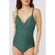 thumbnail image 3 of Debenhams - Bañador Entero de Una Pieza Texturizado para Mujer (Verde), 3 of 3