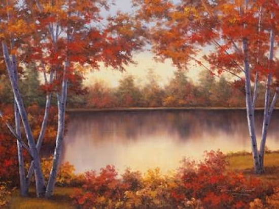 Red And Gold Canvas