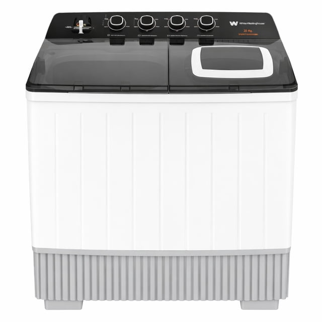 Lavadora White Westinghouse 25 kg Gris WWXCTT332009QBK Semiautomática Doble Tina