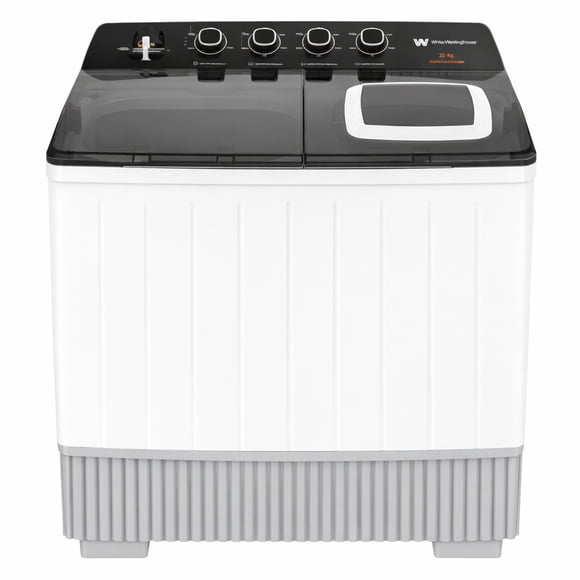 Lavadora White Westinghouse 25 kg Gris WWXCTT332009QBK Semiautomática Doble Tina