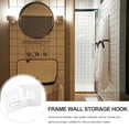 thumbnail image 2 of MLINS Sets Double Sided Adhesive Hooks Wall Hanger Holder Wall Hooks for Hanging, 2 of 8