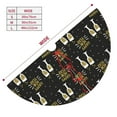 thumbnail image 3 of Picia Happy New Year Print Christmas Tree Skirt , Christmas Tree Skirt Ornaments for Merry Christmas Holiday Party Decorations Indoor Outdoor-30", 3 of 7