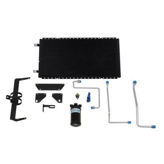 Vintage Air 021190 Horizontal SuperFlow Condenser Kit 1967-1968 Camaro 22 x 14 i