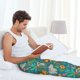 thumbnail image 5 of Fotbe Jungle Animals Pantalones de Pijama para Hombre, Pantalones de Dormir, Pantalones de Casa con Cintura Ajustable y Bolsillos-X-Large, 5 of 6