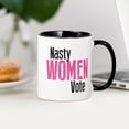thumbnail image 3 of CafePress - Nasty Women Vote Mug - 11 oz Ceramic Mug - Novelty Coffee Tea Cup, 3 of 4