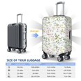 thumbnail image 5 of Haiem Aerial Flora Luggage Cover Printed Suitcase Covers for Luggage Elastic Washable Suitcase Protector Fits 18-32 Inch Luggage-Large, 5 of 8