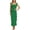 GN1, variant on Women's Ruffle Trim Sleeveless Square Neck Maxi Dress, Solid Color Polyester Bodycon Formal Gown for & Wedding Guest, 1pc, S/M/L/XL