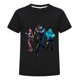 thumbnail image 1 of Camiseta Gamer NTONGSHANBB Niño Niña, Estampado Colorido de Personajes, Ropa Infantil de Verano, 1 of 4