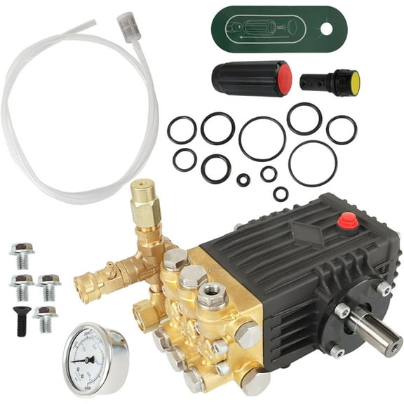 Pressure Washer Pump 24MM Shaft Washer Pump 3600 PSI 4.9 GPM