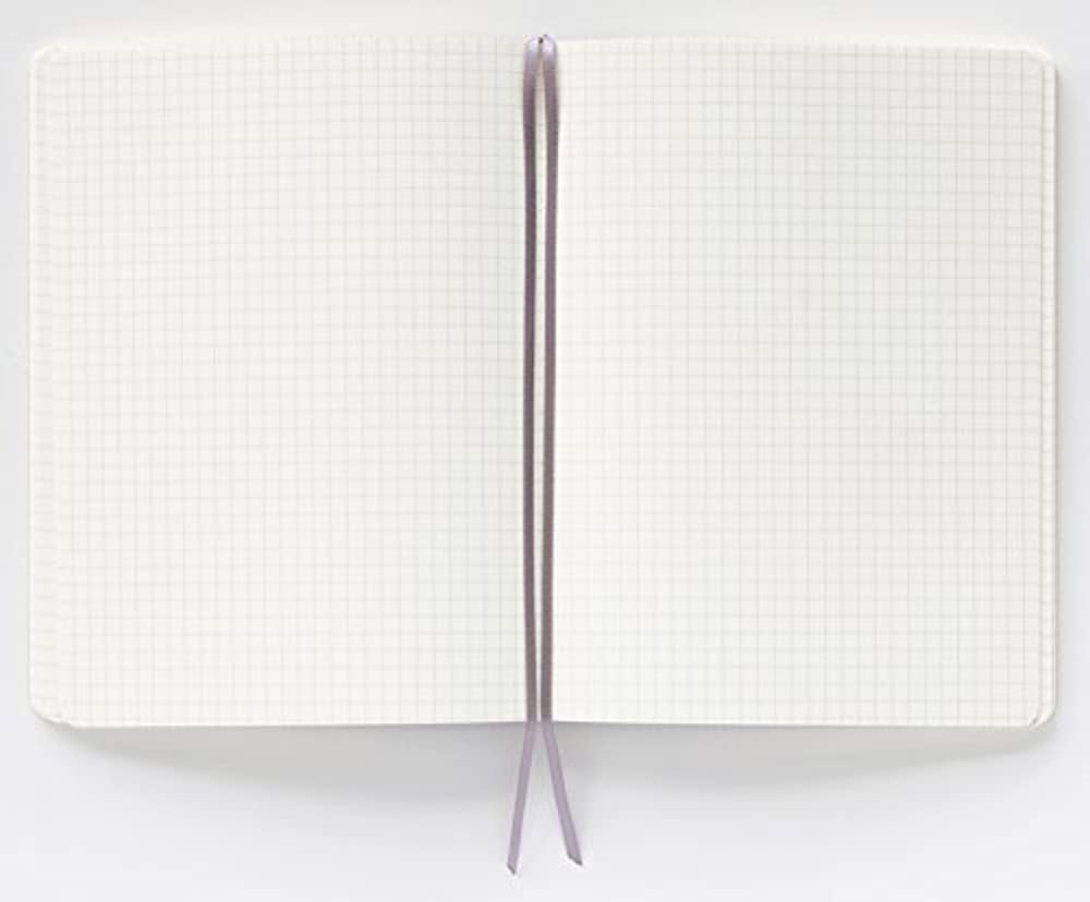 DesignWorks Ink Leather Bound Flex Personal Journal, 6 x 8Inches, Grid
