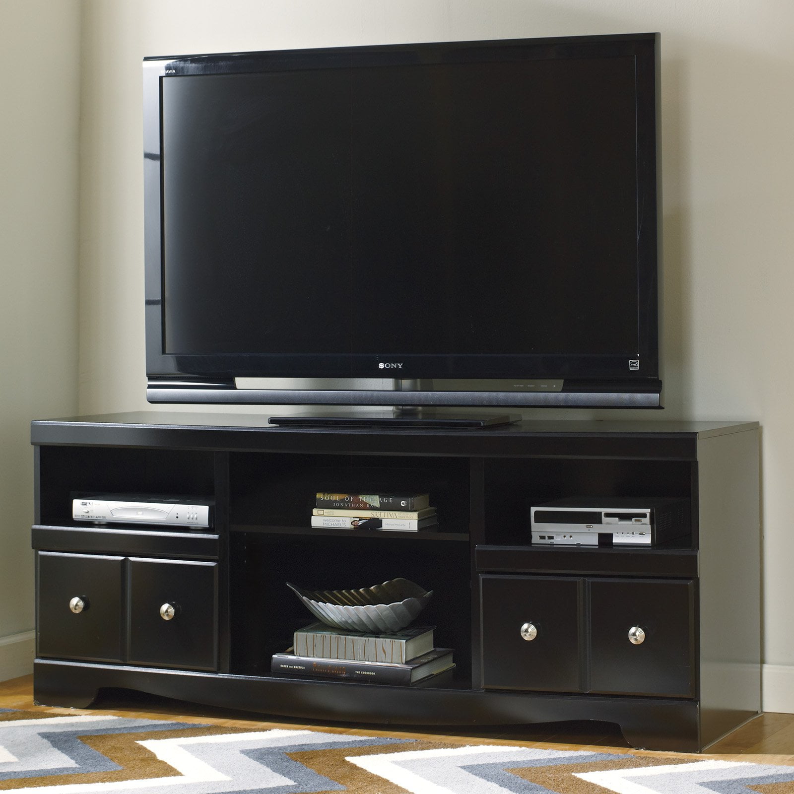 Signature Design By Ashley Shay 64 In Tv Stand Com