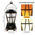 thumbnail image 2 of Outdoor Retro Chandelier Camping Tent Light LED Night Light Suitable for Garden Terrace Courtyard Path, 2 of 8