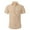 Khaki, variant on Men's Linen Dress Shirt Casual Short Sleeve Button Down Shirts Lightweight Summer Beach Tops with Pocket