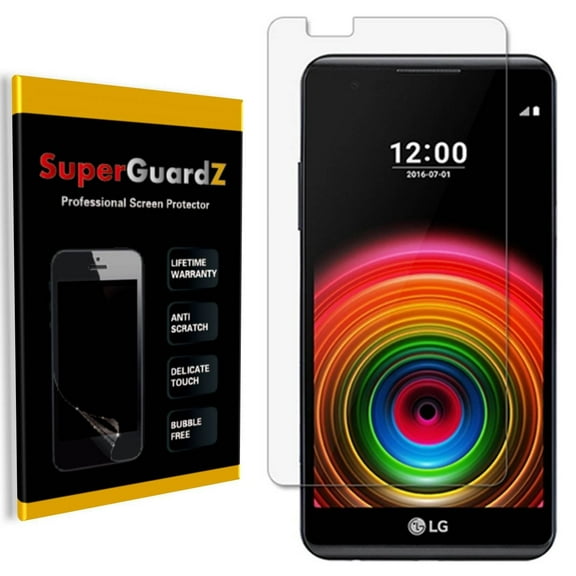 [8-Pack] For LG X Power - SuperGuardZ Ultra Clear Screen Protector [Anti-Scratch, Anti-Bubble]   4-in-1 LED Stylus Pen