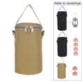 thumbnail image 4 of Durable Gas Canister Cover Camping Lantern Fuel Cylinder Hiking Cooking Outdoor Khaki L, 4 of 8