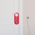 thumbnail image 6 of NICEXMAS Red Privacy Door Hanger Sign for Home and Office, Dual-Sided Design, Easy to Install, Set of 3, 6 of 6