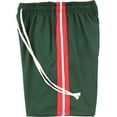 thumbnail image 4 of Hat and Beyond Men's Athletic Stripe Track Shorts with Drawstring, 4 of 5