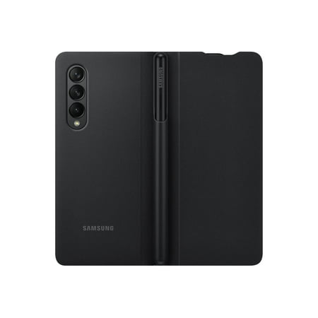 Flip Cover with Pen for Samsung Galaxy Z Fold3 5G - Black