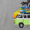 White, Blue, Medium Heather Grey