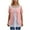 Pink, variant on GERsome Women's Plus Size Short Sleeve T-Shirts Loose Fit V Neck Tunic Tops Casual Color Block Basic Tee Shirts, Sizes S-5XL