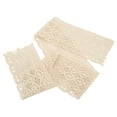 thumbnail image 1 of Craft Lace, Durable Reusable Clear Pattern Lace Ribbon Fine Workmanship Exquisite Beautiful  For DIY Curtain For Clothing Decoration Beige,Black, 1 of 8