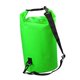 thumbnail image 2 of Bolsa seca impermeable de 10 l con correas de hombro ajustables, mochila seca flotante para esquí. verde, 2 of 8