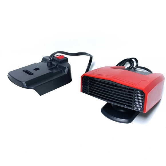 Calentador De Espacio Adecuado Para Batería De La Serie , Calefacción Efectiva, Ventilador Calefactor Silencioso Alimentado Por Batería Para Taller Y Coche